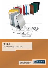 DIBOND® - ThyssenKrupp Plastics Austria