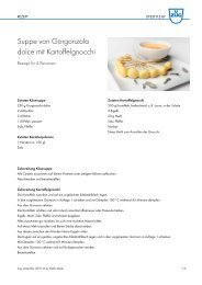 Rezept als PDF herunterladen - Lifestyle by V-ZUG AG