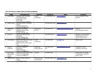 1 list of police complaints intake workers - Scadding Court ...