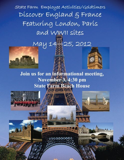 Discover England & France Featuring London, Paris and WWII sites ...