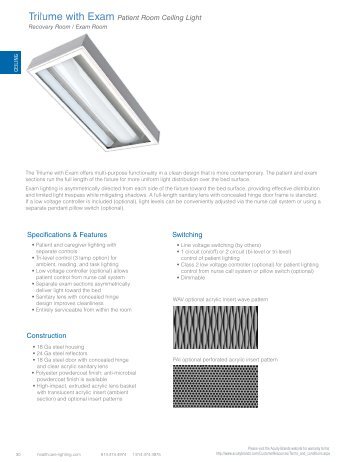 Brochure - Healthcare Lighting