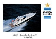 ( 2005 ) Sunseeker Predator 55: RUNNERS