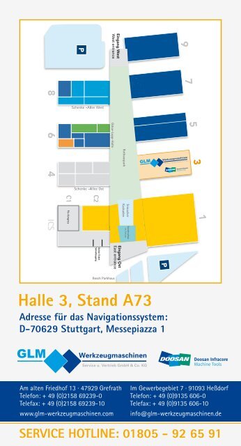 Messe-Guide - GLM Werkzeugmaschinen