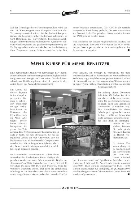 komplette Ausgabe - Comment - UniversitÃ¤t Wien