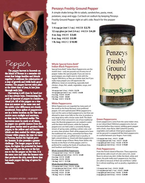 Time for a Taste of Something New - Penzeys Spices