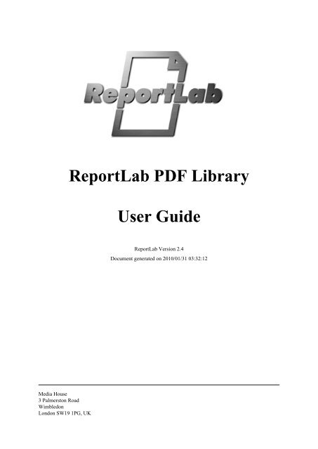 ReportLab PDF Generation User Guide - Baustatik-Info-Server