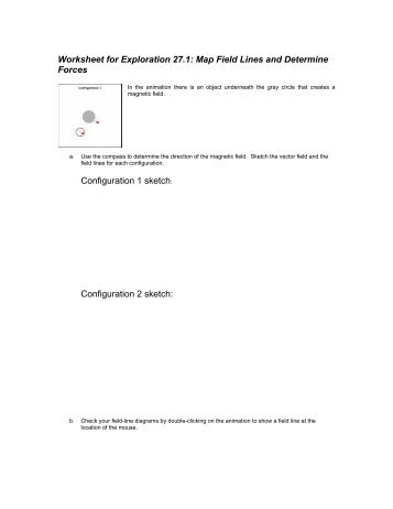 Worksheet for Exploration 27.1 - comPADRE