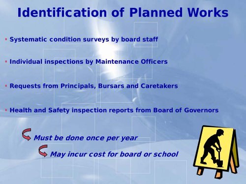 Health and Safety Advisory Unit - Belfast Education & Library Board