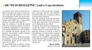 UN âPO DI BICICLETTAâ: Lodi e il suo territorio - Turismo Provincia ...