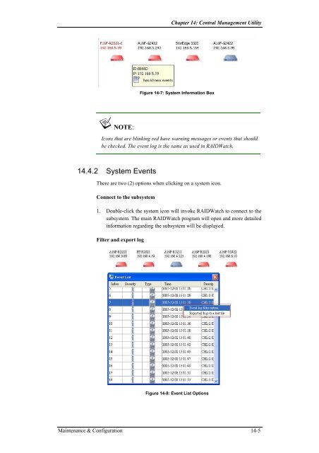 RAIDWatch User's Manual