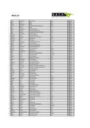 startlistsunday.pdf (1193 kb) - auf Agilityturniere.de