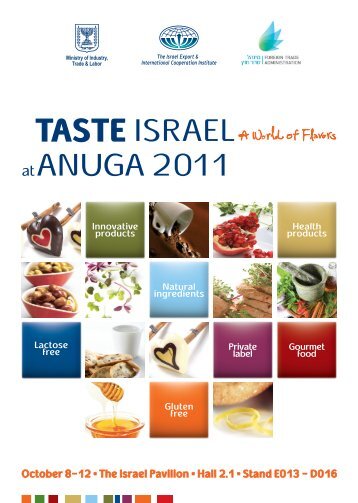 TASTE ISRAEL at ANUGA 2011