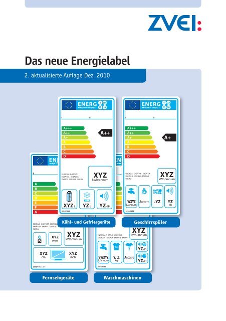 Das neue Energielabel - New EU Energy Label