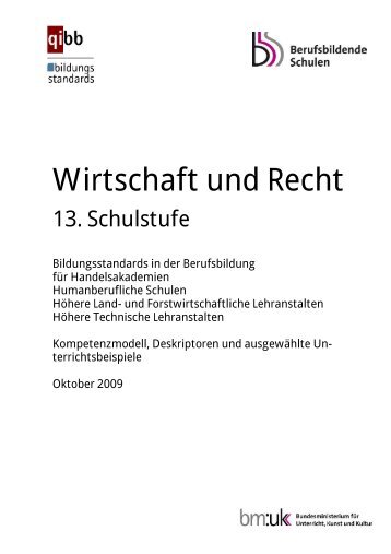 Wirtschaft und Recht BHS - Berufsbildende Schulen in Ãsterreich