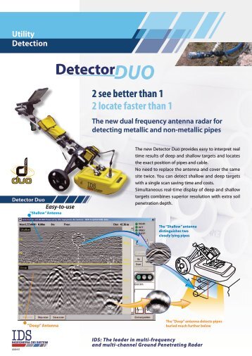 to download Detector Duo technical Brochure - Olson Instruments, Inc.