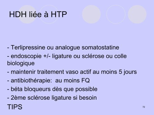 Conduite à tenir devant une hémorragie digestive ... - SMUR BMPM