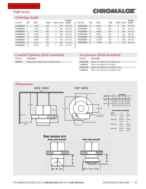 TWH Series Fan Forced Wall Insert Heater