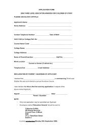 Application Form - ESB Retired Staff Homepage