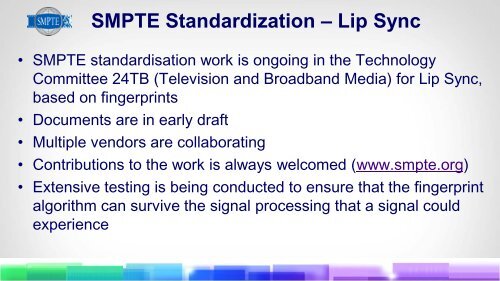 Media Fingerprinting âPart II - SET