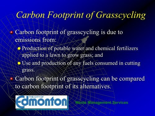 Calculating Carbon Emission Effect of Waste Management Activities