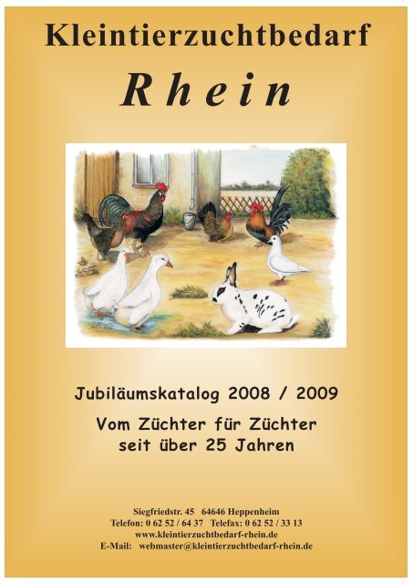 katalog2008-qxp:Katalog 2008.qxd - Kleintierzuchtbedarf-Rhein