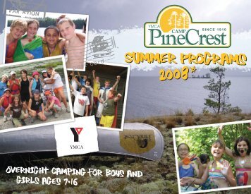 PineCrest Booklet '08-2 - YMCA of Greater Toronto