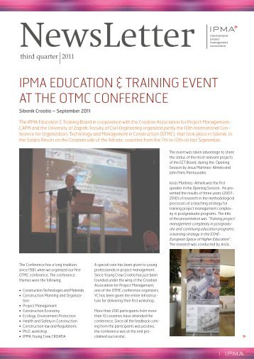 Q3 2011 - IPMA