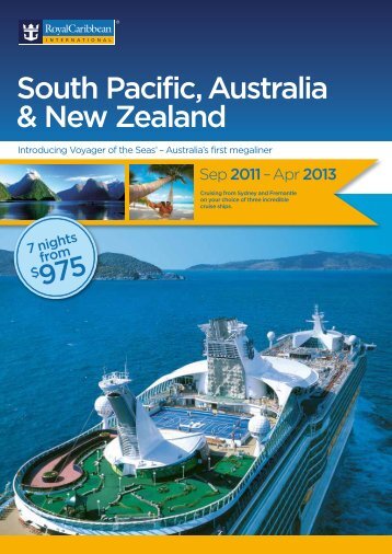 South Pacific, Australia & New Zealand - Royal Caribbean UK