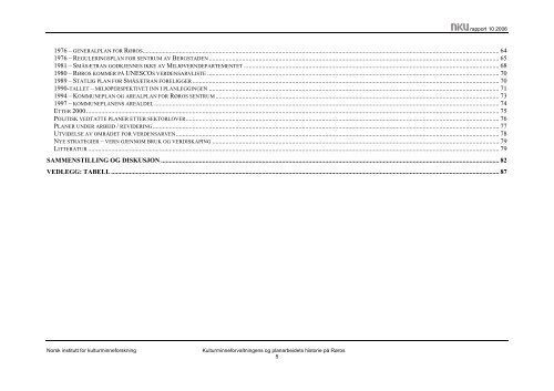 NIKU Rapport 10