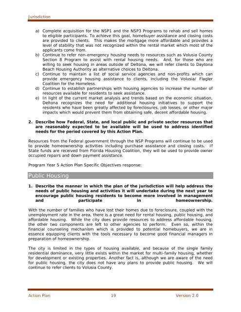 CDBG Annual Action Plan 2012-2013 (1) - City of Deltona, Florida