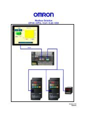 Application of MODBUS