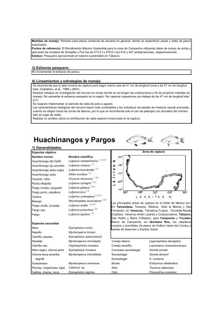 Carta Nacional Pesquera ActualizaciÃ³n 2004 - Inapesca