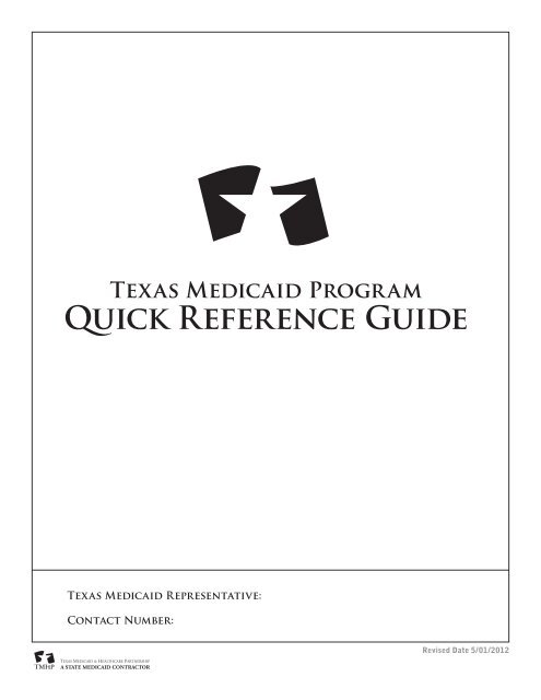 Texas Medicaid Representative: Contact Number: - Tmhp.com