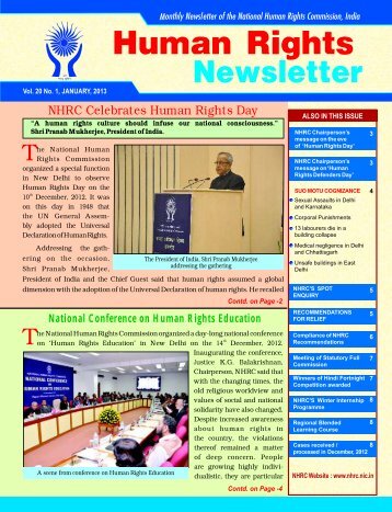 JANUARY-2013 (ENG).cdr - National Human Rights Commission