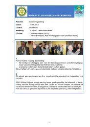 Verslag vergadering 19.11.2012 ( pdf - 1094,8 Kb) - Rotary Hasselt ...