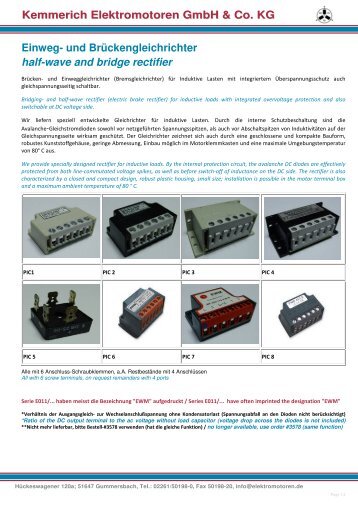 Katalog - bei Elektromotoren.de