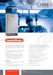 Carel full catalog 06.pdf - Dehumidifier Specialist