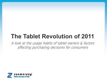 2011 computer tablet survey results ppt