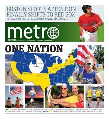 Front page of Boston Metro Newspaper.pdf - Runner's World ...
