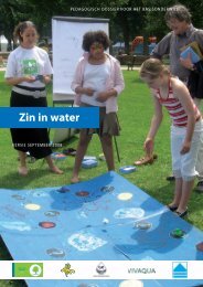 Zin in water - Vivaqua