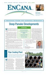 Deep Panuke Project Newsletter - Encana