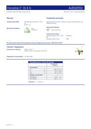 Ferroline C15 X5 - Messer