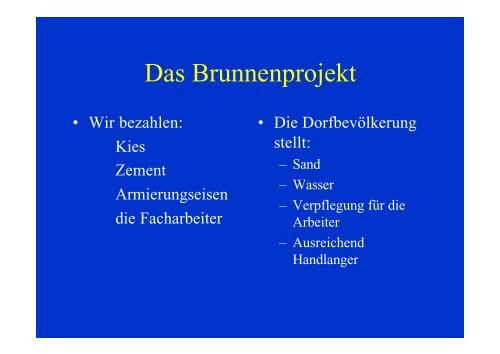 Vortrag von Dr. Bernhard Oehl, April 2005 - Togohilfe Leutesdorf eV