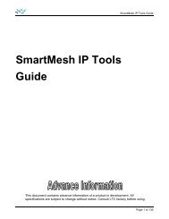 SmartMesh IP Tools Guide - Linear Technology