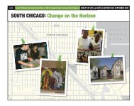South Chicago: Change on the Horizon - New Communities Program