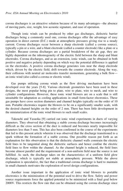 The Assisted Corona Discharge: Multi- Electrode Configurations and ...