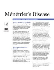 MÃ©nÃ©trier Disease - National Digestive Diseases Information ...