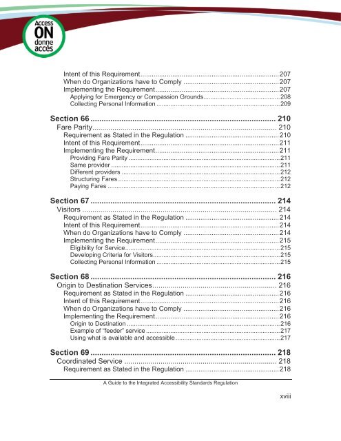 A Guide to the Integrated Accessibility Standards Regulation