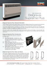 Belgravia Supreme Plus - S & P Coil Products Limited