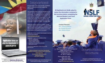 2012 NSLF Brochure.pdf - Antigua & Barbuda